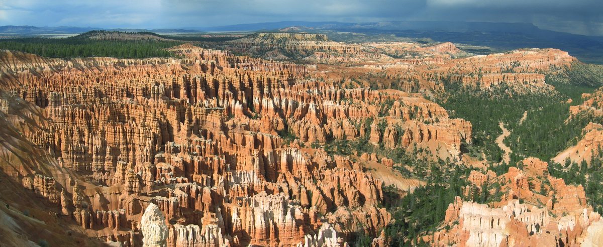The hoodoos of Bryce Canyon Amphitheater in southern Utah.