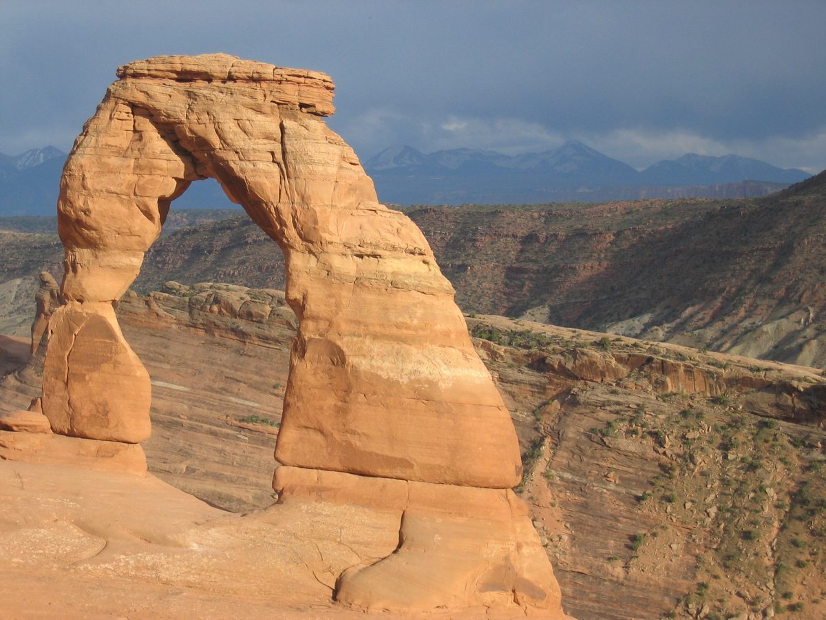 Delicate Arch in Arches National Park, Utah.