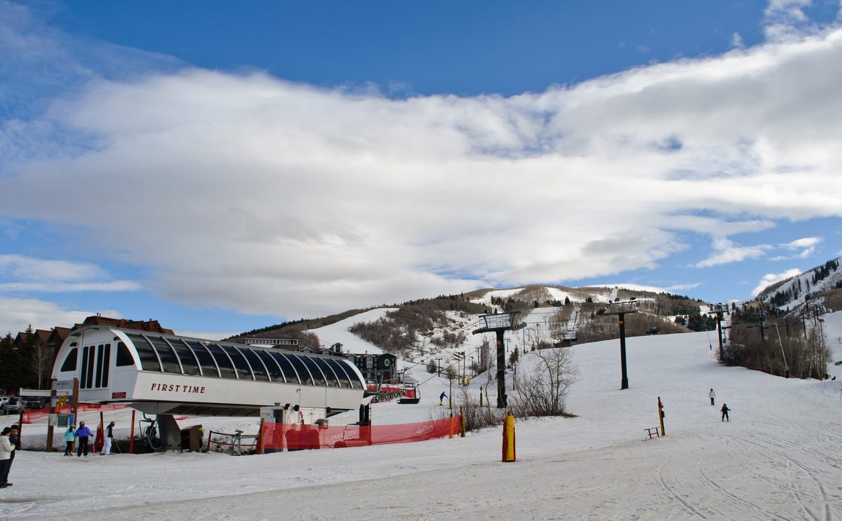 Park City Mountain Resort in Park City, Utah.